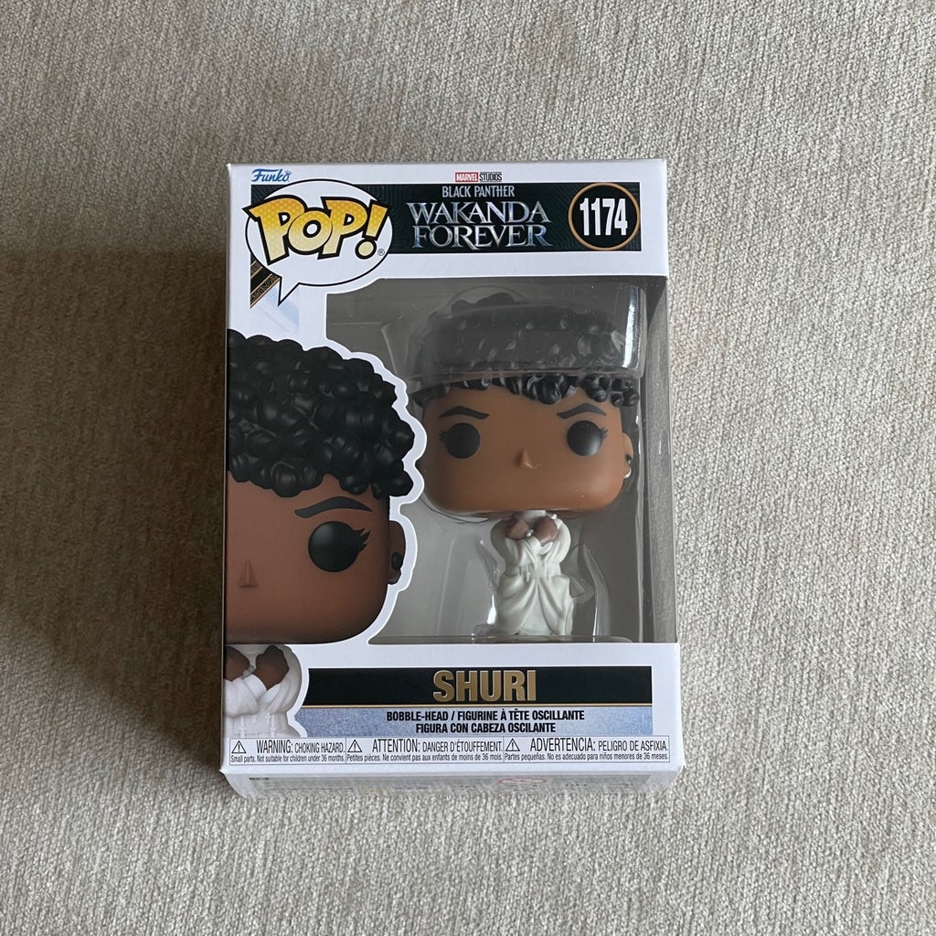 BLACK PANTHER: WAKANDA FOREVER - SHURI IN WHITE HOODIE POP! VINYL FIGURE - #1174