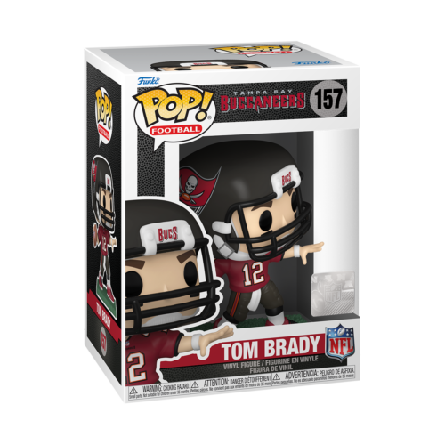 TOM BRADY (HOME UNIFORM) - BUCCANEERS POP! VINYL FIGURE - #157