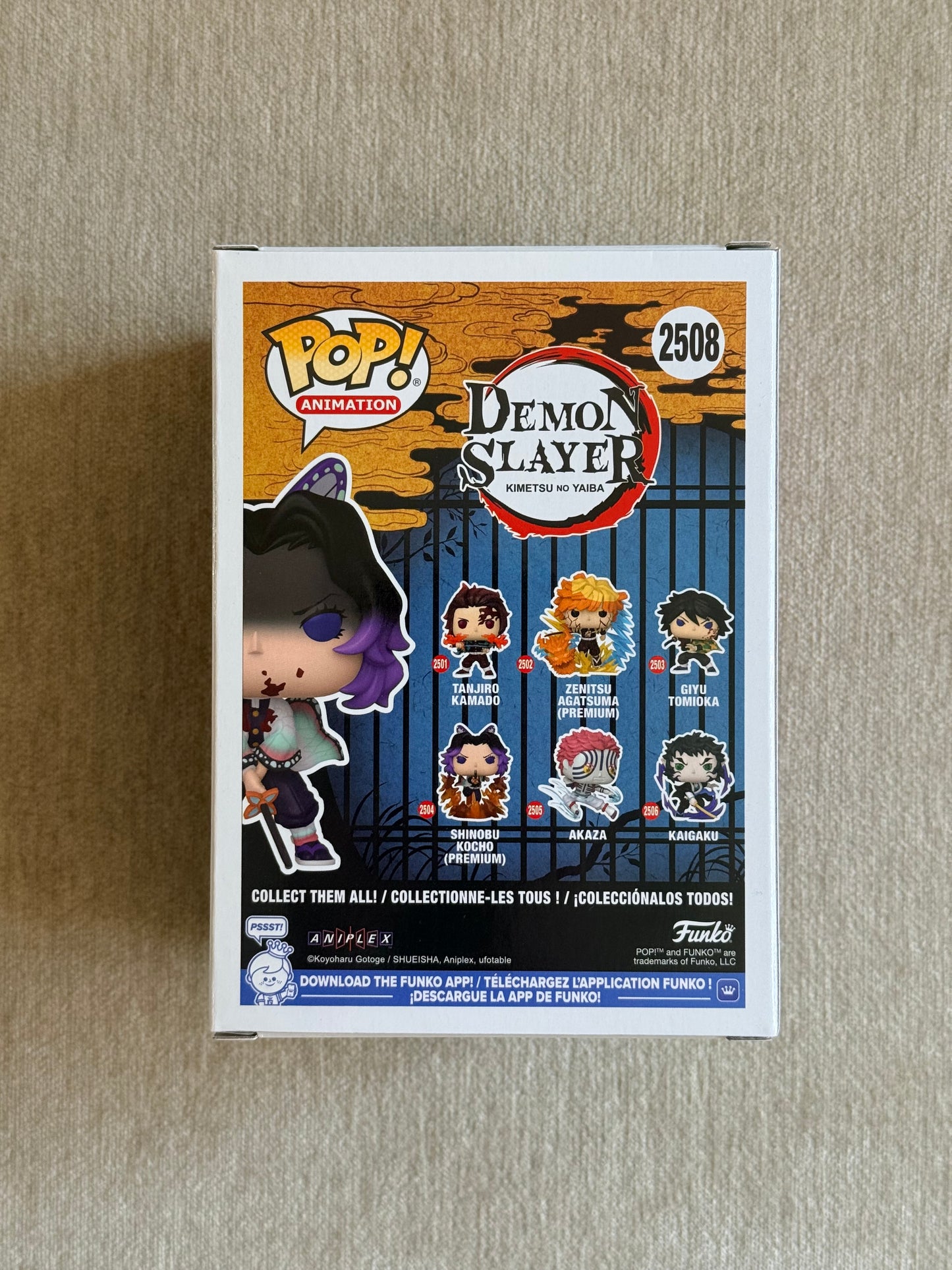 DEMON SLAYER: SHINOBU KOCHO (BLOODY) (EXCLUSIVE) VINYL FIGURE #2508