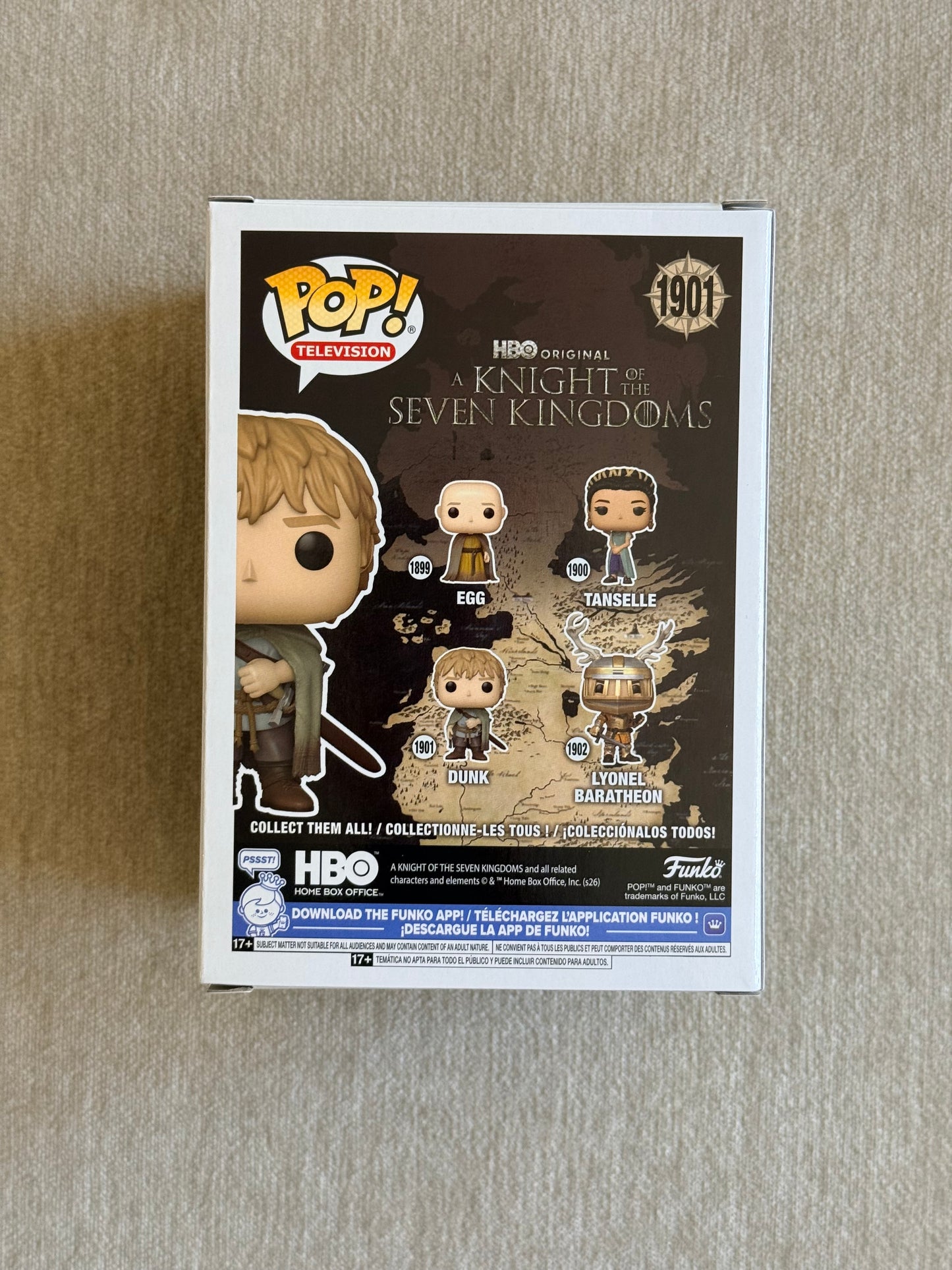 GAME OF THRONES: DUNK VINYL FIGURE #1901