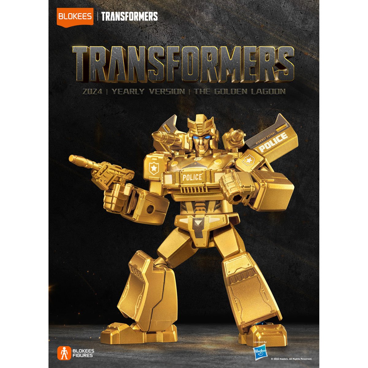 TRANSFORMERS GOLD SERIES BLOKEES LIMITED EDITION MODEL KIT BOX SET OF 5