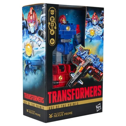 TRANSFORMERS GENERATIONS AGE OF THE PRIMES VOYAGER NEXUS PRIME