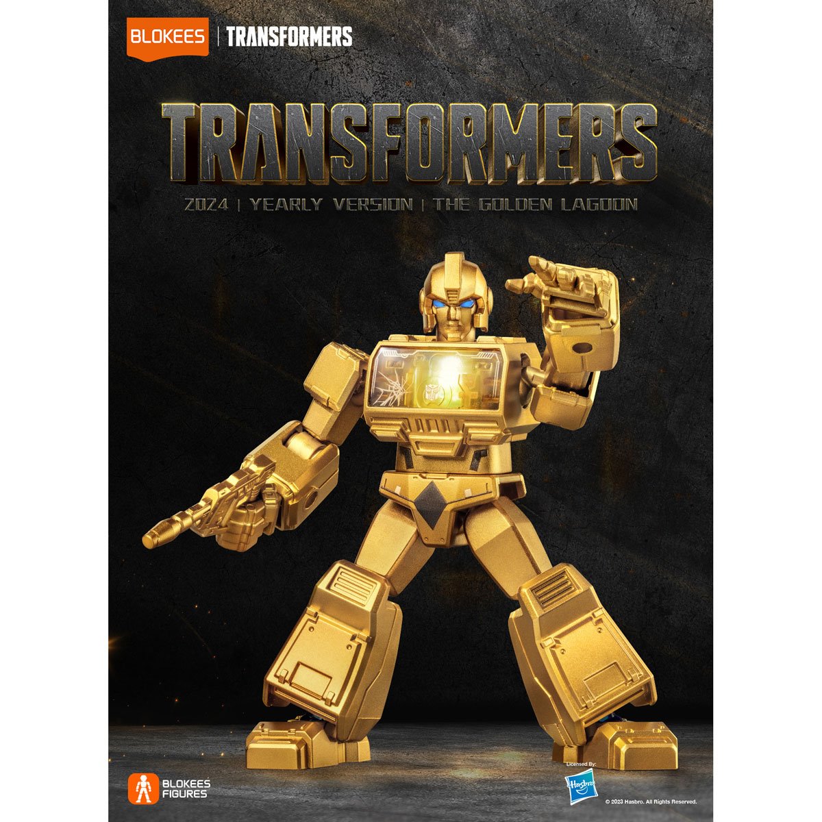 TRANSFORMERS GOLD SERIES BLOKEES LIMITED EDITION MODEL KIT BOX SET OF 5