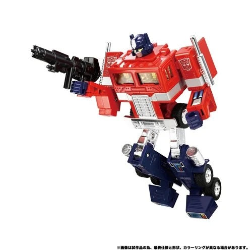TRANSFORMERS MISSING LINK C-01 OPTIMUS PRIME WITH CONTAINER, ENERGON AXE, AND AUTOBOT MATRIX OF LEADERSHIP