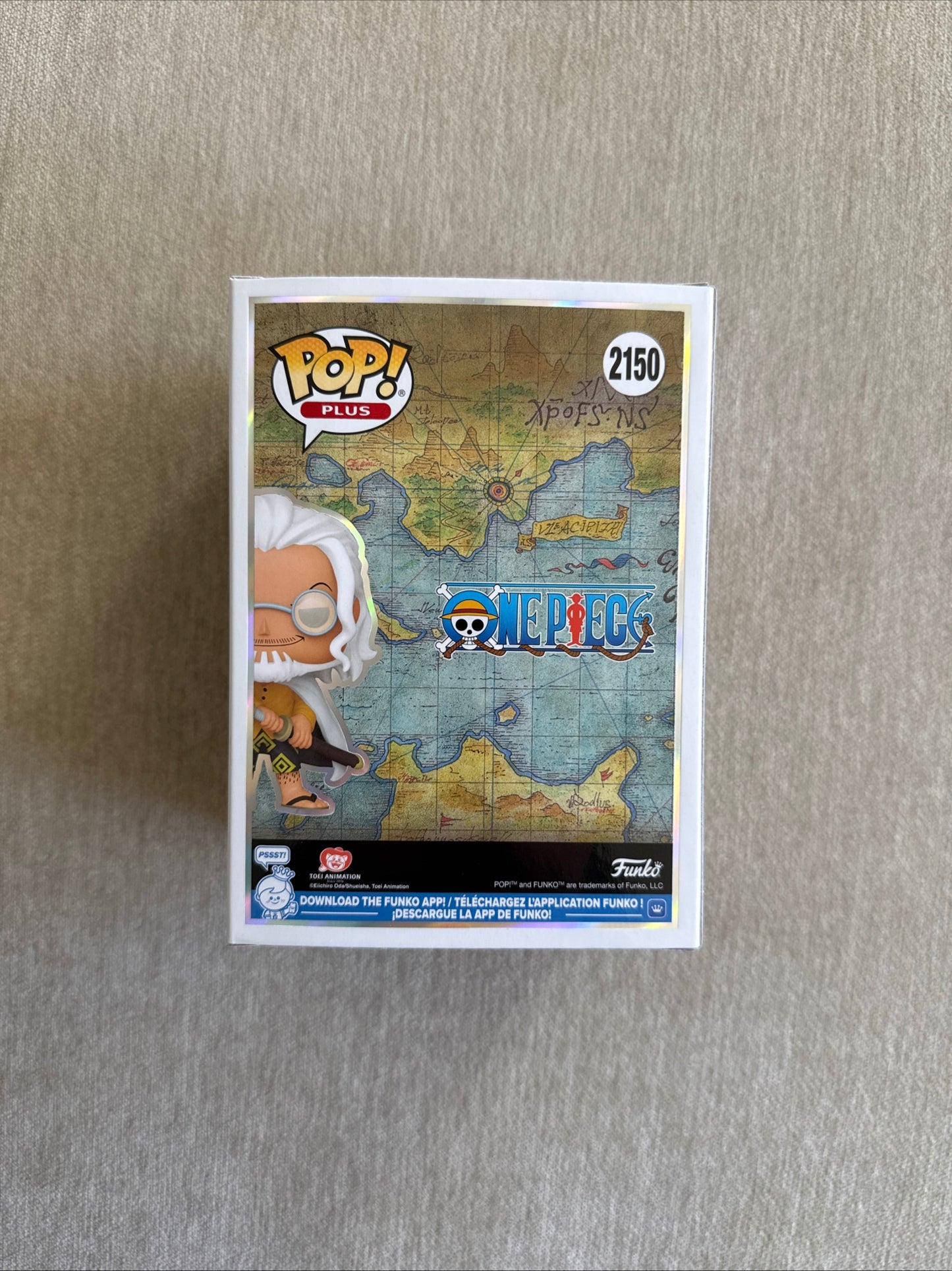ONE PIECE: SILVERS RAYLIEGH (EXCLUSIVE) VINYL FIGURE #2150