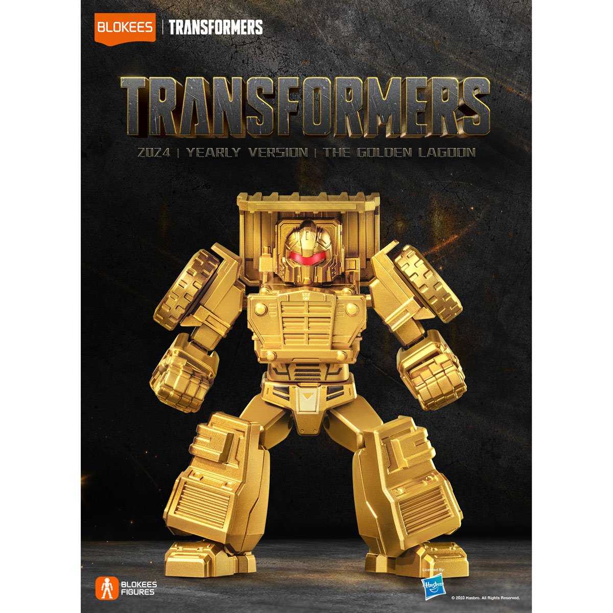 TRANSFORMERS GOLD SERIES BLOKEES LIMITED EDITION MODEL KIT BOX SET OF 5