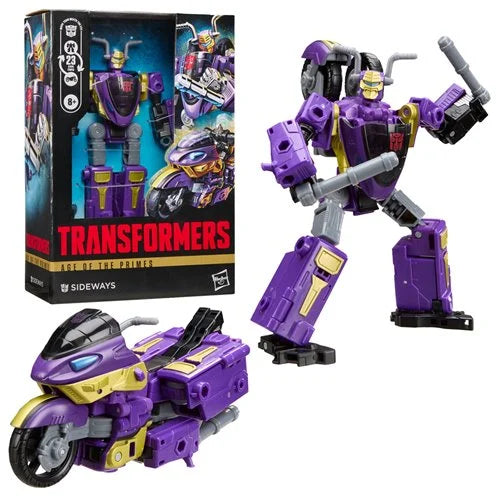 TRANSFORMERS GENERATIONS AGE OF THE PRIMES VOYAGER ARMADA SIDEWAYS