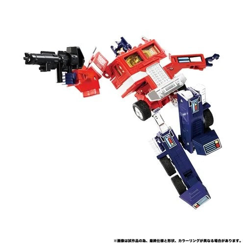 TRANSFORMERS MISSING LINK C-01 OPTIMUS PRIME WITH CONTAINER, ENERGON AXE, AND AUTOBOT MATRIX OF LEADERSHIP