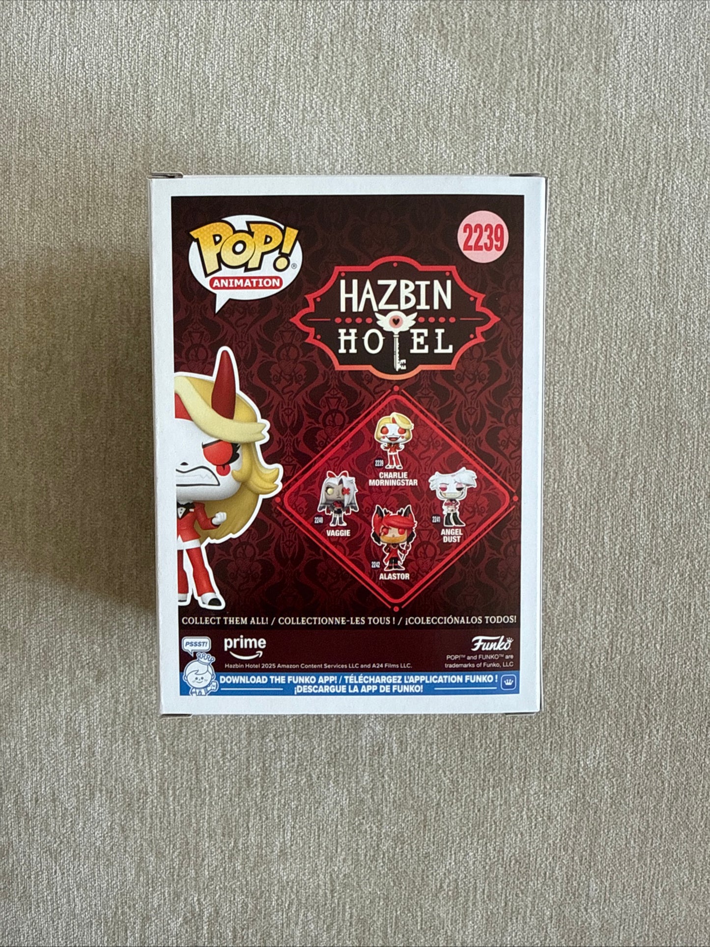 HAZBIN HOTEL: CHARLIE MORNINGSTAR (CHASE) VINYL FIGURE #2239