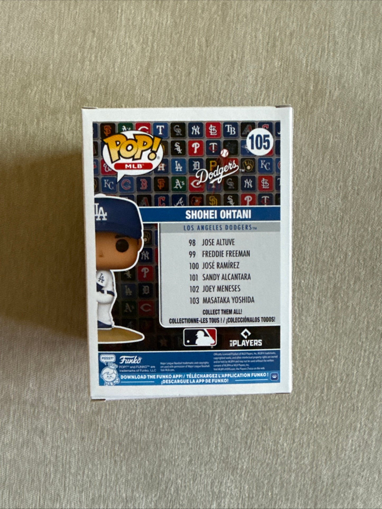 MLB: SHOHEI OHTANI (EXCLUSIVE) VINYL FIGURE #105