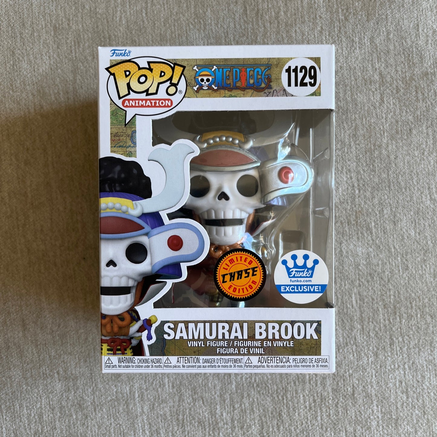 ONE PIECE SAMURAI BROOK (CHASE) POP! VINYL FIGURE #1129