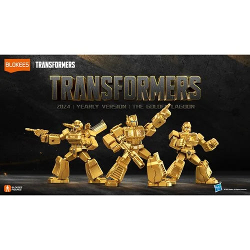 TRANSFORMERS GOLD SERIES BLOKEES LIMITED EDITION MODEL KIT BOX SET OF 5