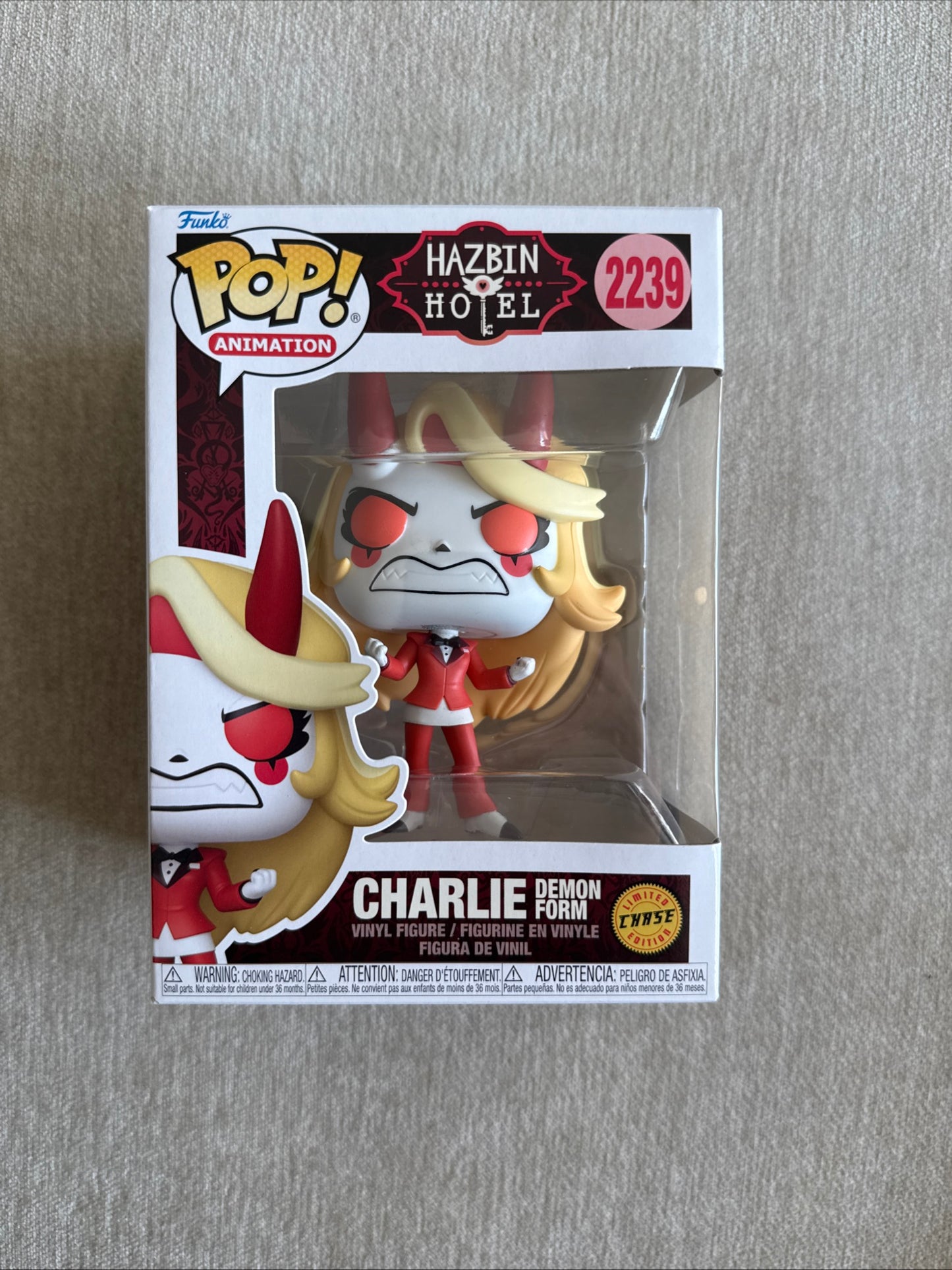 HAZBIN HOTEL: CHARLIE MORNINGSTAR (CHASE) VINYL FIGURE #2239