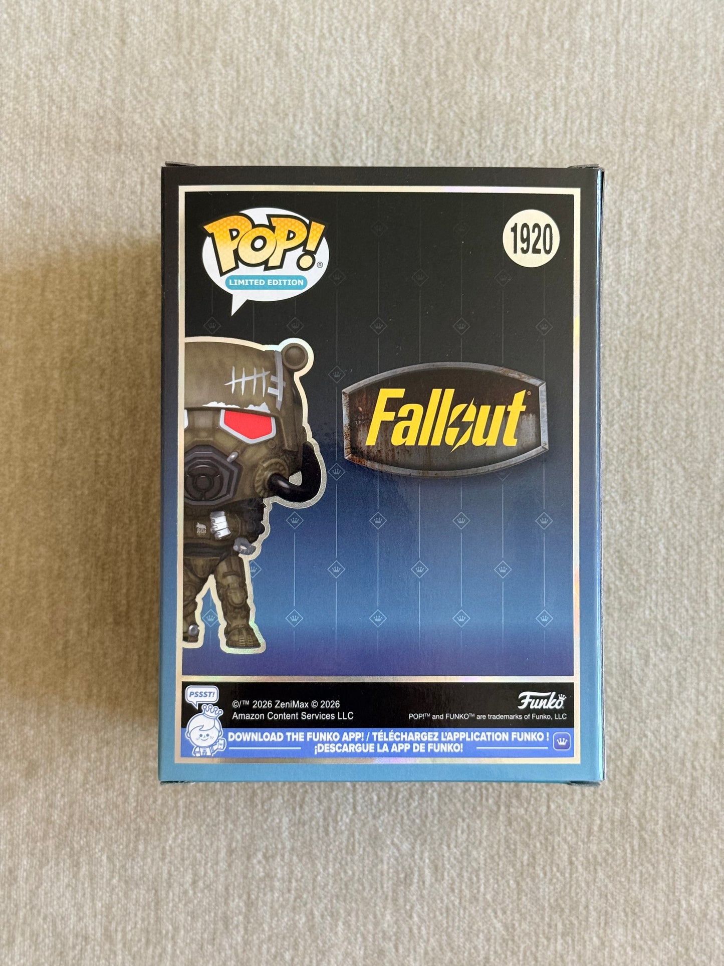 FALLOUT: NCR POWER ARMOR (9,500 PCS LIMITED) VINYL FIGURE #1920