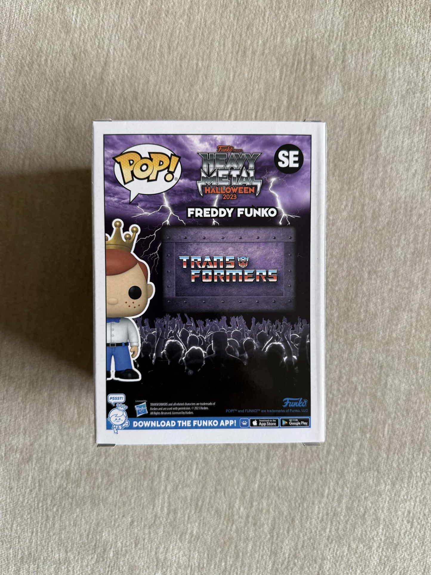 HEAVY METAL HALLOWEEN 2023: FREDDY FUNKO AS SOUNDWAVE (4,000 PCS LIMITED) VINYL FIGURE SE