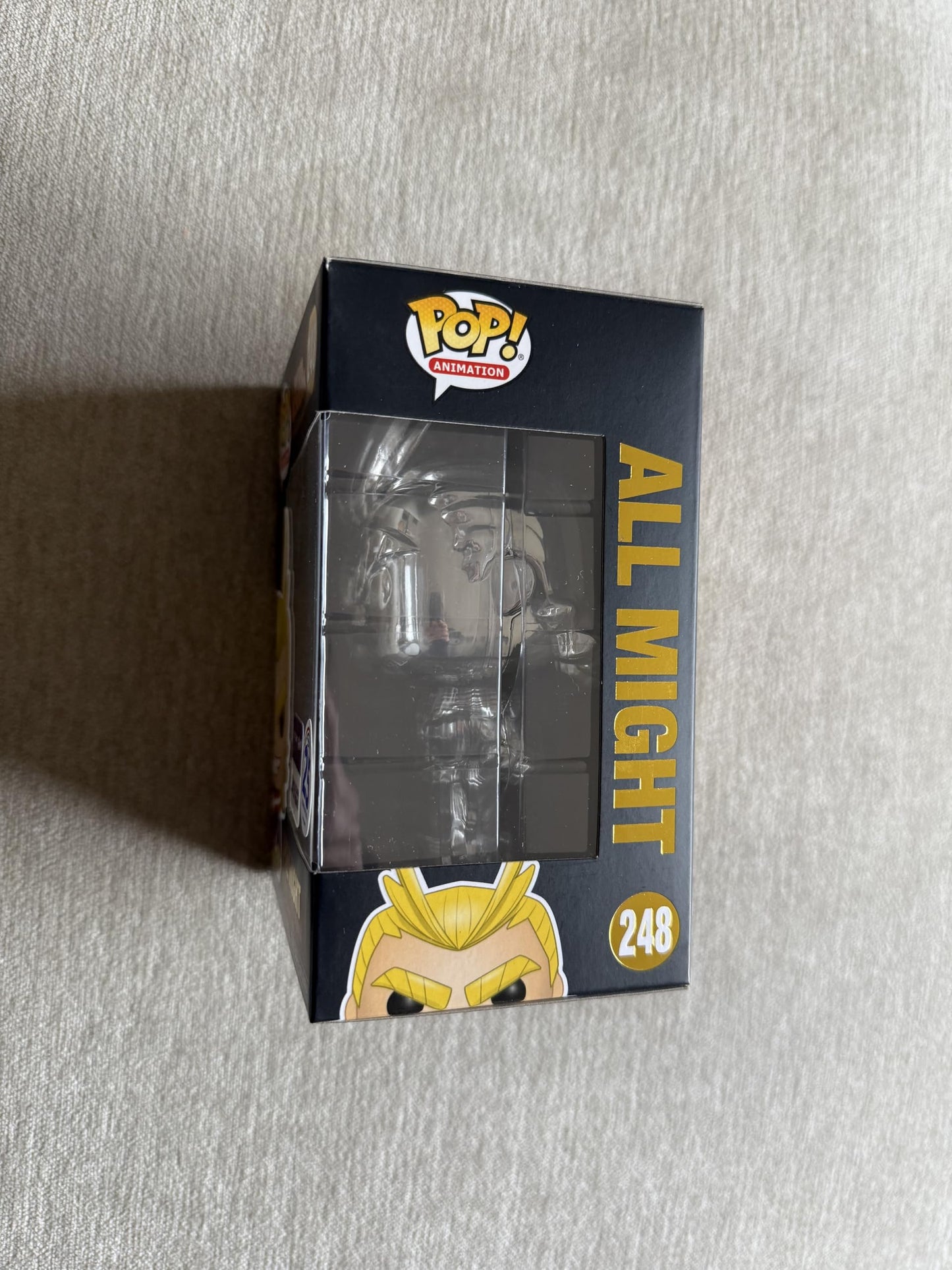 MY HERO ACADEMIA: ALL MIGHT (CHROME) (2019 NYCC LIMITED) VINYL FIGURE #248