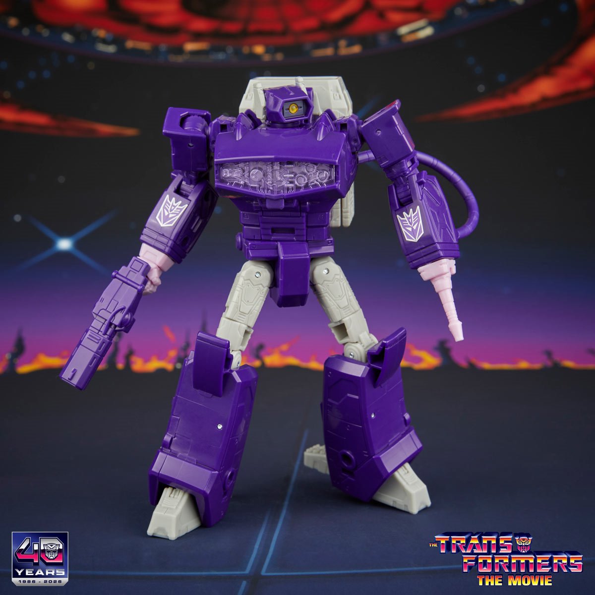 TRANSFORMERS STUDIO SERIES 86 VOYAGER CLASS TRANSFORMERS: THE MOVIE SHOCKWAVE