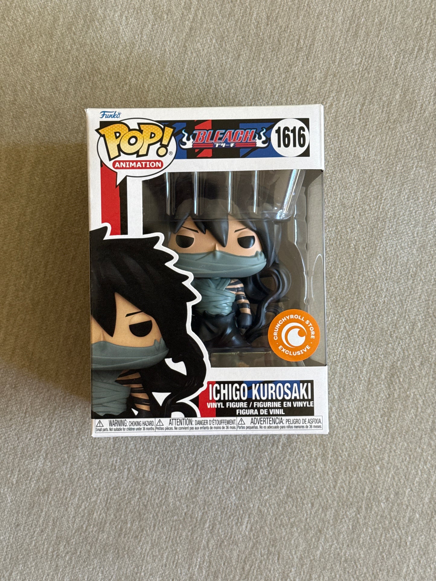 BLEACH: ICHIGO KUROSAKI (GETSUGA) (EXCLUSIVE) VINYL FIGURE #1616