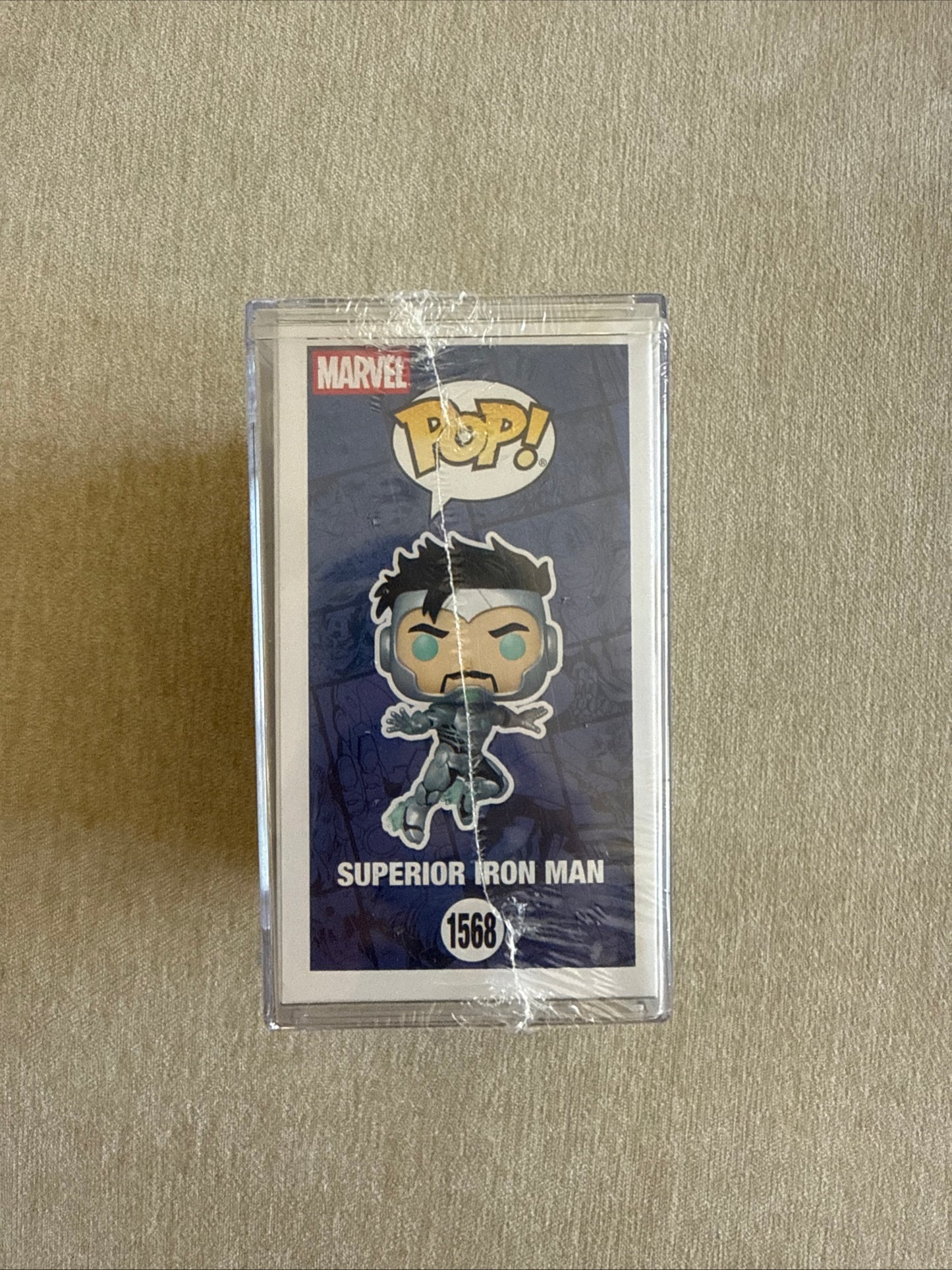 MARVEL: SUPERIOR IRON MAN (5,000 PCS LIMITED) VINYL FIGURE #1568