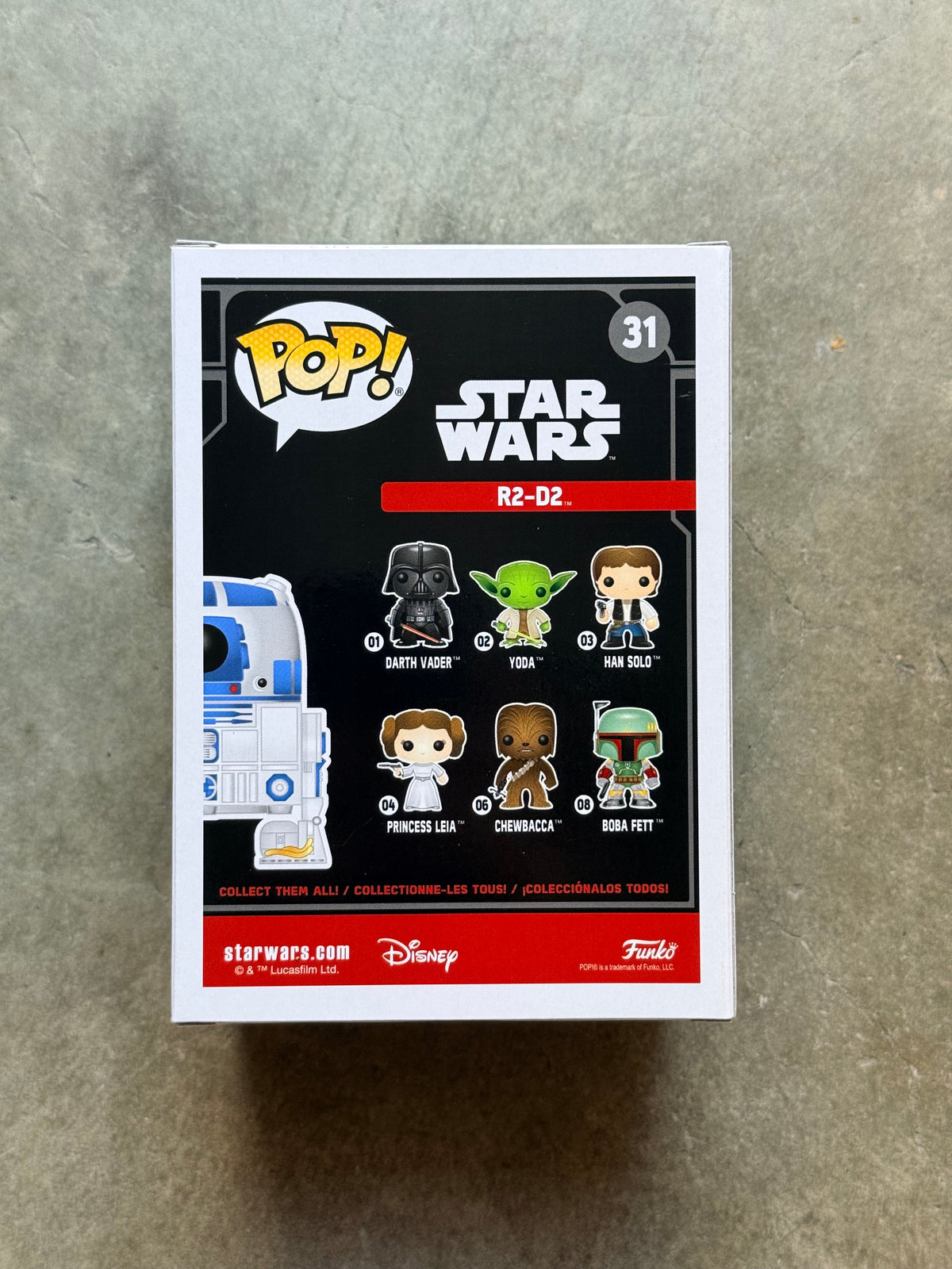 STAR WARS: R2-D2 VINYL FIGURE #31