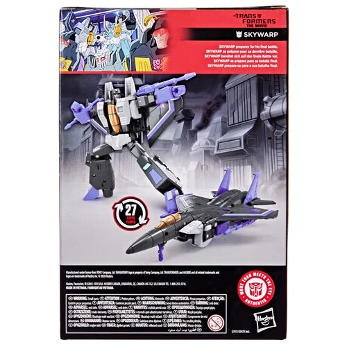 TRANSFORMERS STUDIO SERIES 86 VOYAGER CLASS TRANSFORMERS: THE MOVIE SKYWARP