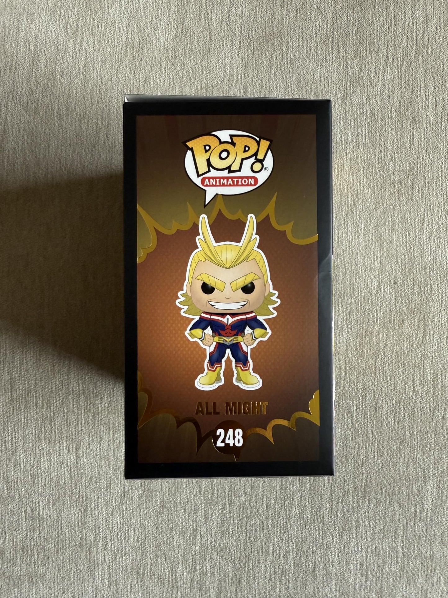 MY HERO ACADEMIA: ALL MIGHT (CHROME) (2019 NYCC LIMITED) VINYL FIGURE #248
