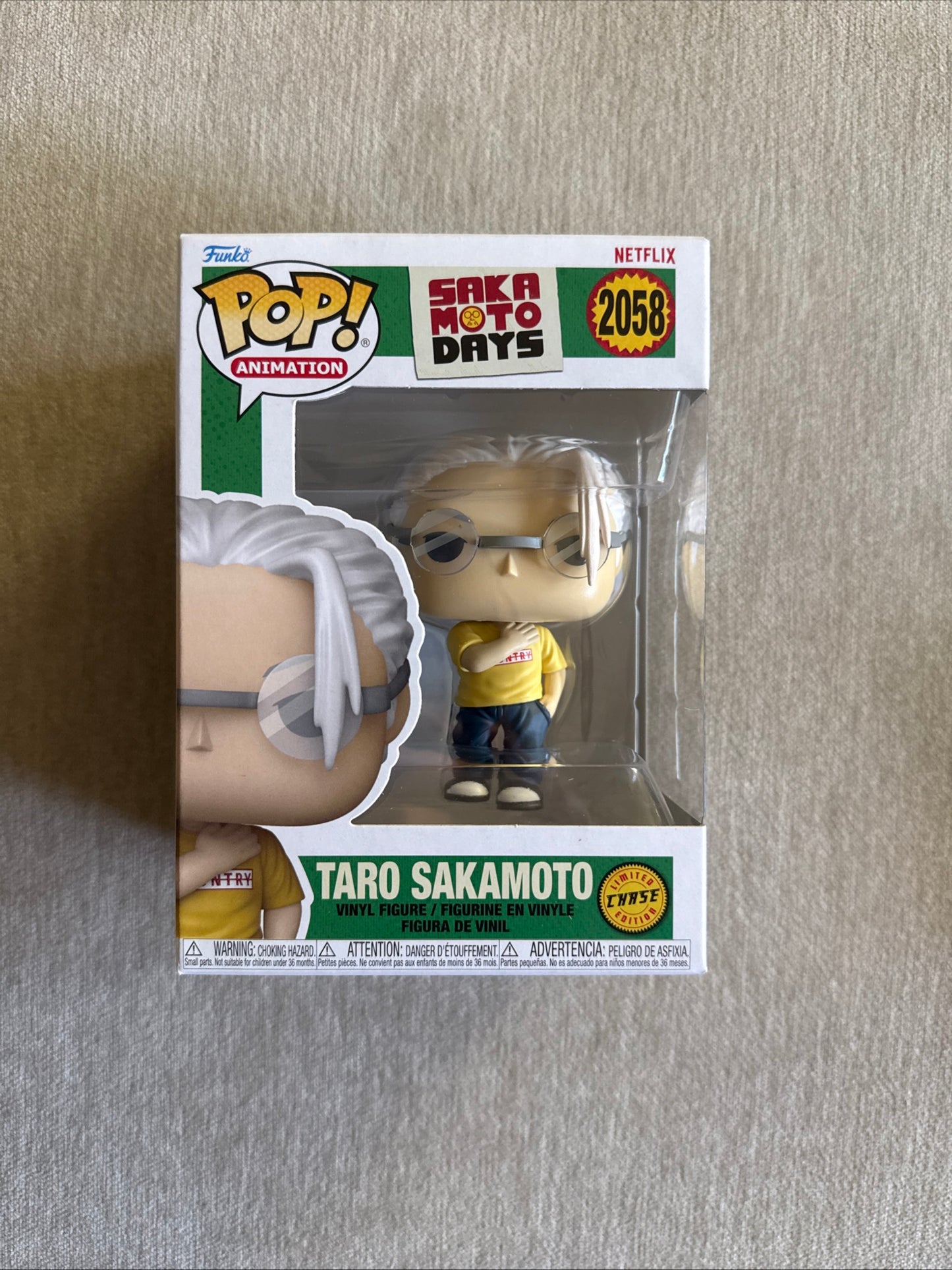 SAKAMOTO DAYS: TARO SAKAMOTO (CHASE) VINYL FIGURE #2058