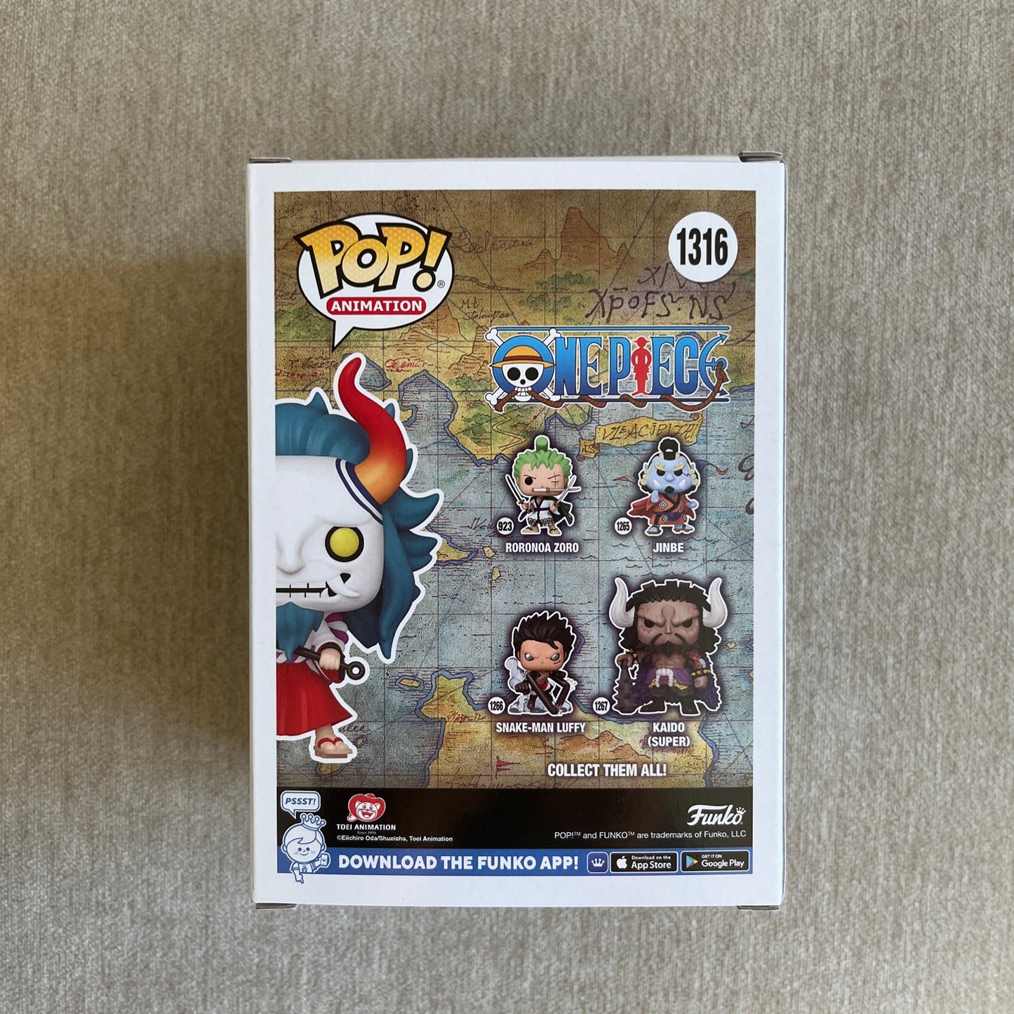 ONE PIECE YAMATO (CHASE) POP! VINYL FIGURE #1316