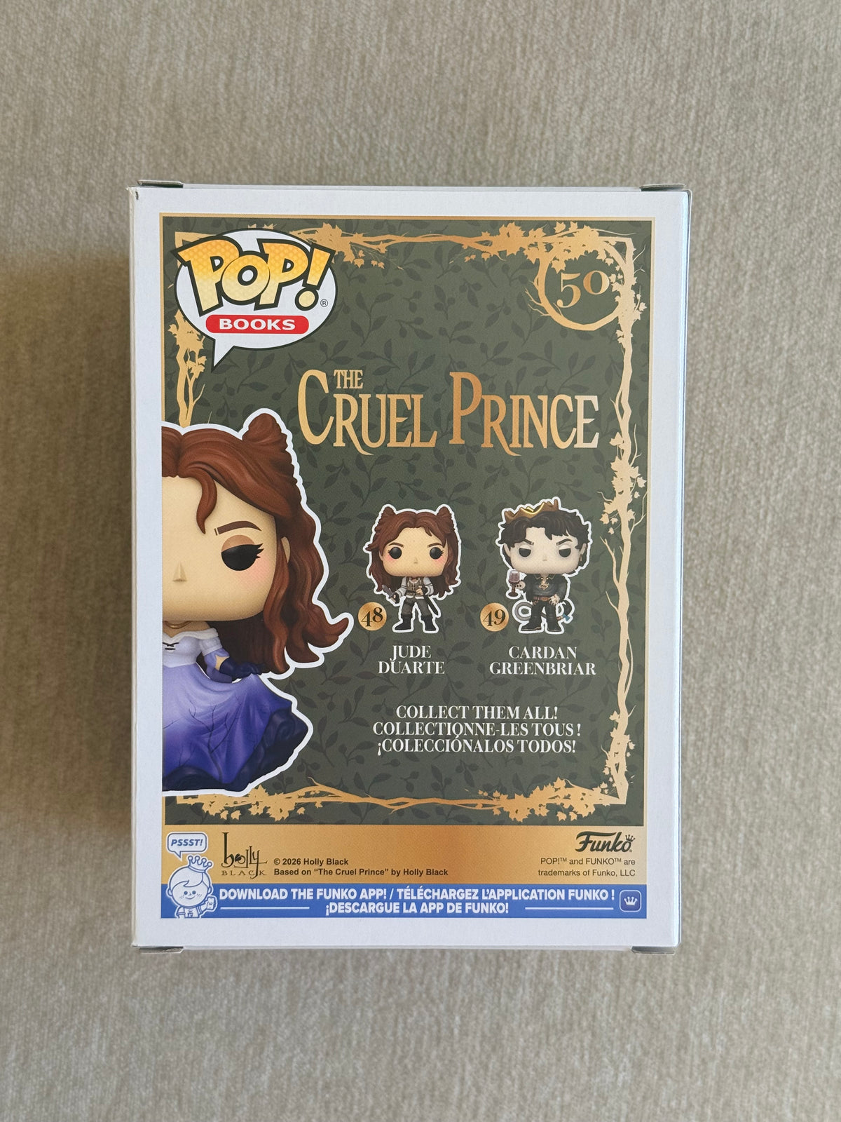 THE FOLK OF THE AIR: JUDE DUARTE (CORONATION GOWN) (THE CRUEL PRINCE) (EXCLUSIVE) VINYL FIGURE #50