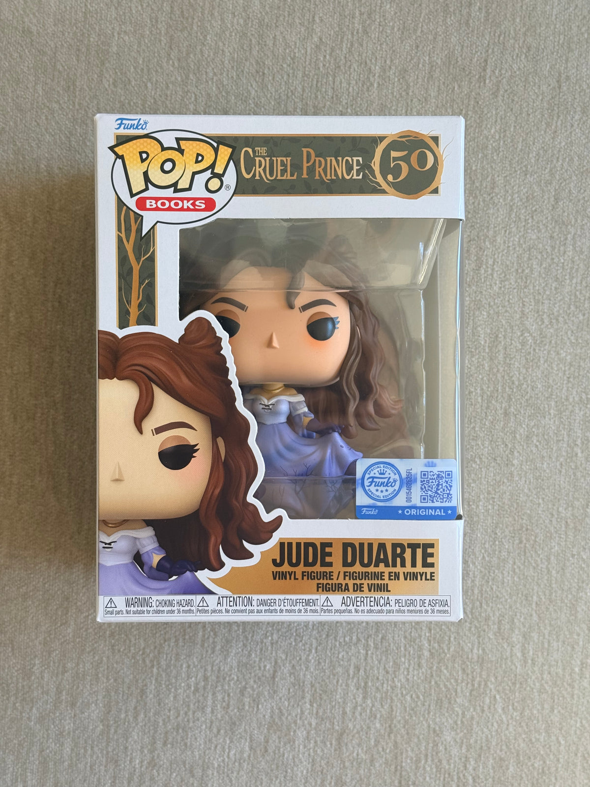 THE FOLK OF THE AIR: JUDE DUARTE (CORONATION GOWN) (THE CRUEL PRINCE) (EXCLUSIVE) VINYL FIGURE #50