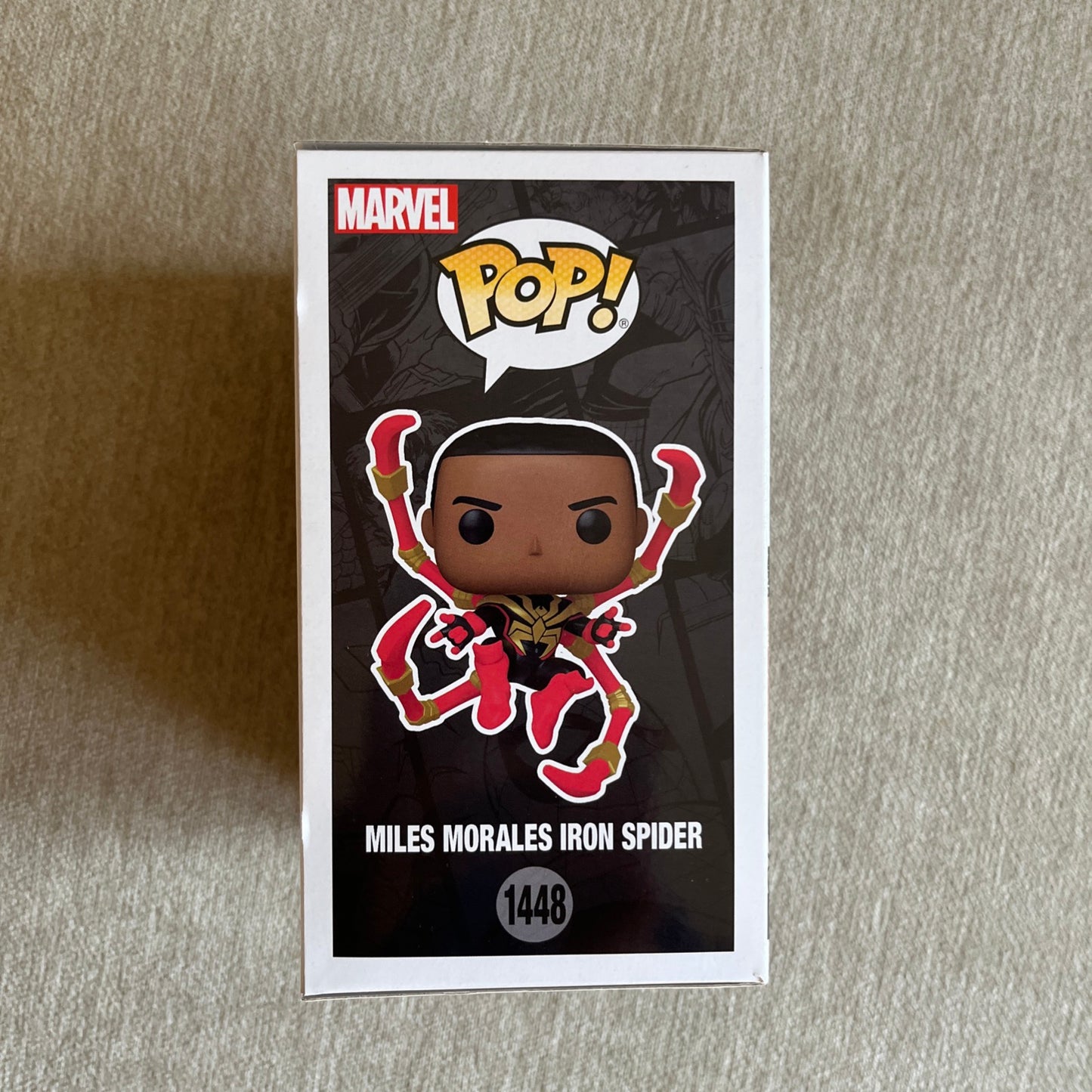 MILES MORALES IRON SPIDER (CHASE) POP! VINYL FIGURE #1448