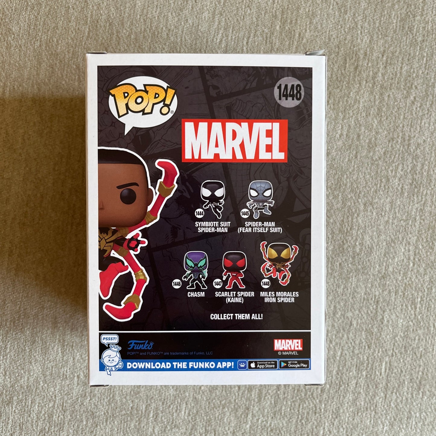 MILES MORALES IRON SPIDER (CHASE) POP! VINYL FIGURE #1448