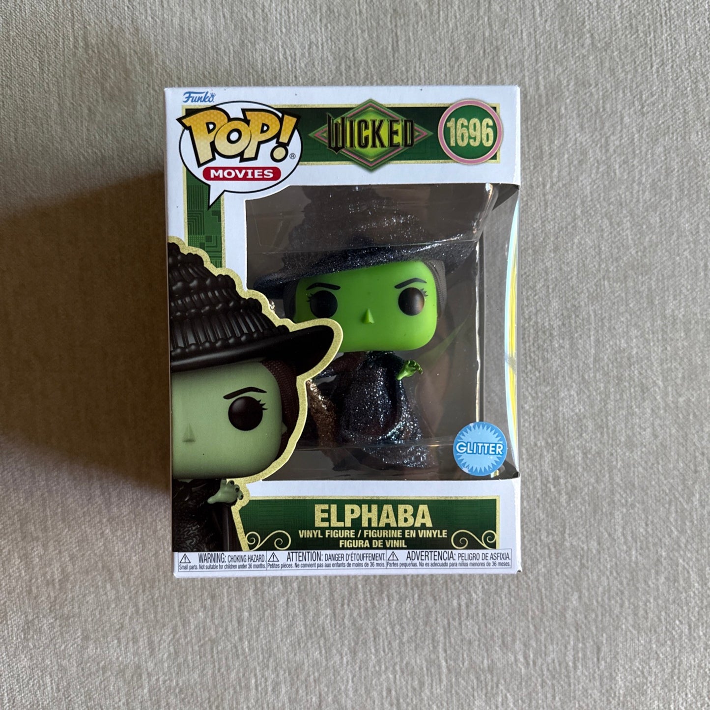 WICKED: ELPHABA (GLITTER) (EXCLUSIVE) VINYL FIGURE #1696