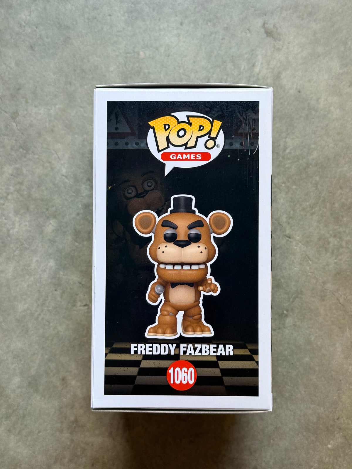 FIVE NIGHTS AT FREDDY'S: FREDDY FAZBEAR (10TH ANNIVERSARY) VINYL FIGURE #1060