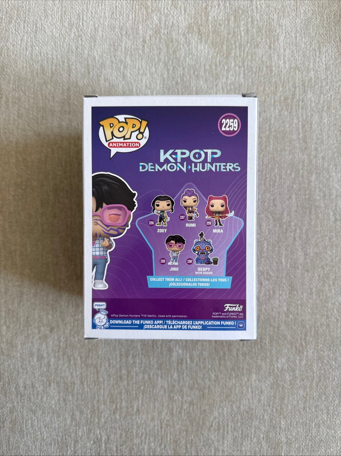 KPOP DEMON HUNTERS: JINU (CHASE) VINYL FIGURE #2259