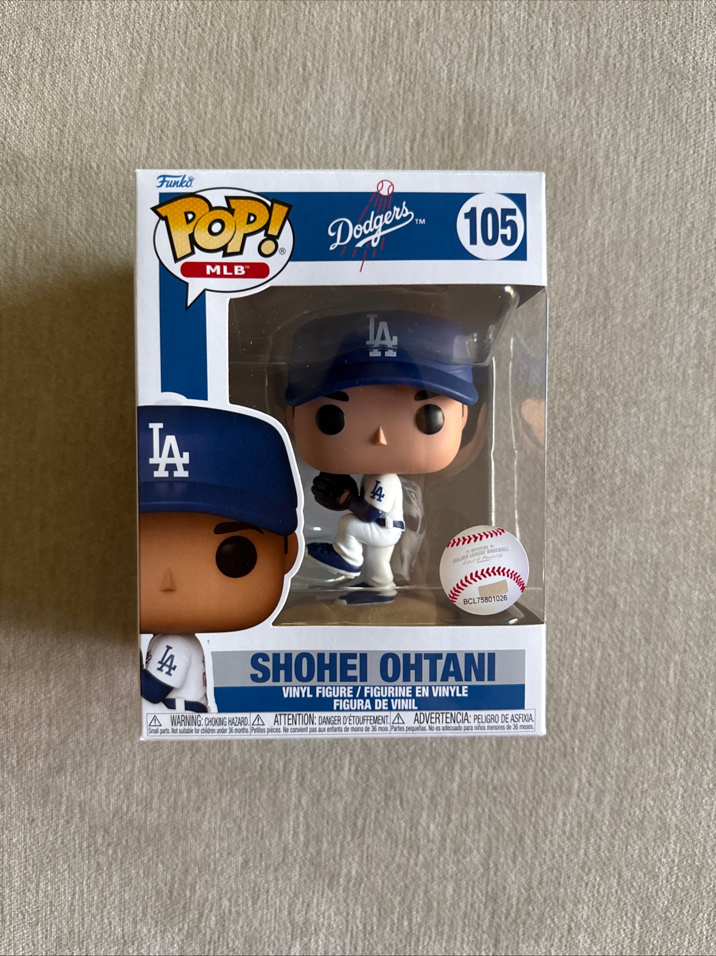 MLB: SHOHEI OHTANI (EXCLUSIVE) VINYL FIGURE #105