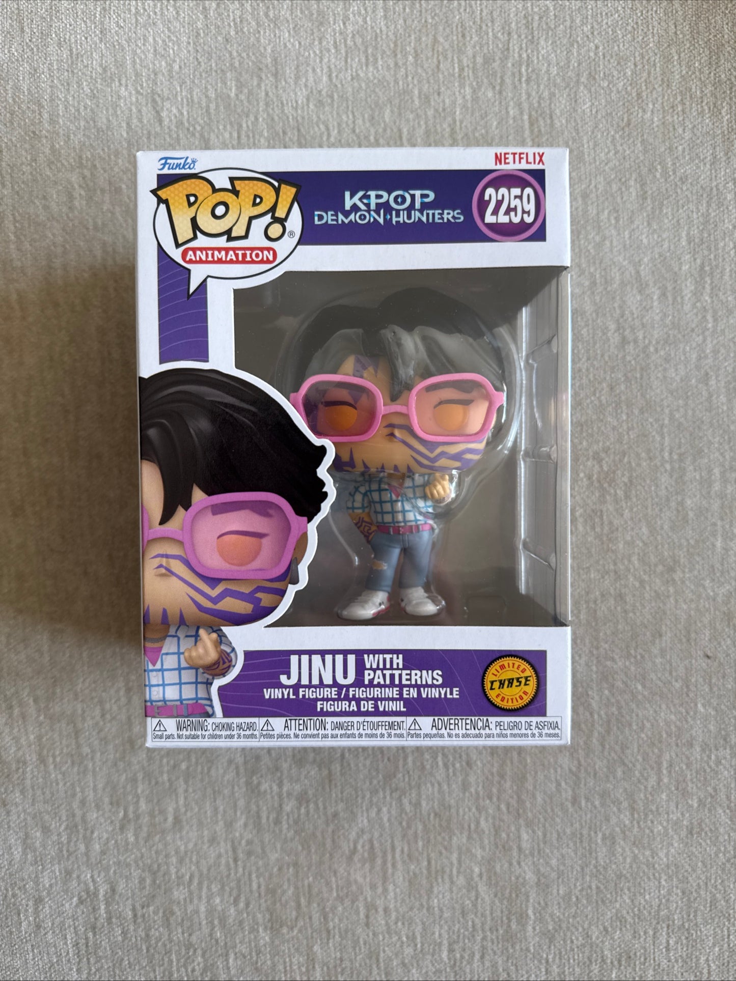 KPOP DEMON HUNTERS: JINU (CHASE) VINYL FIGURE #2259