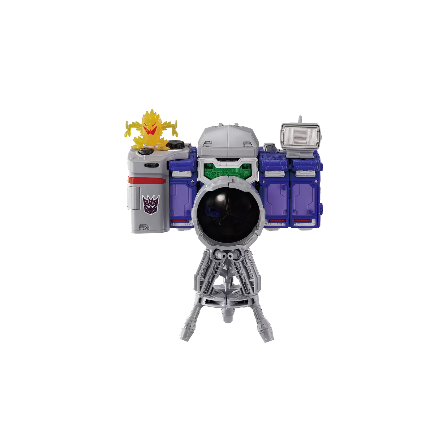 TRANSFORMERS TAKARA TOMY DRAMATIC CAPTURE SERIES DCS-5 DECEPTICONS PART 1 REFLECTOR AND THUNDERCRACKER SET
