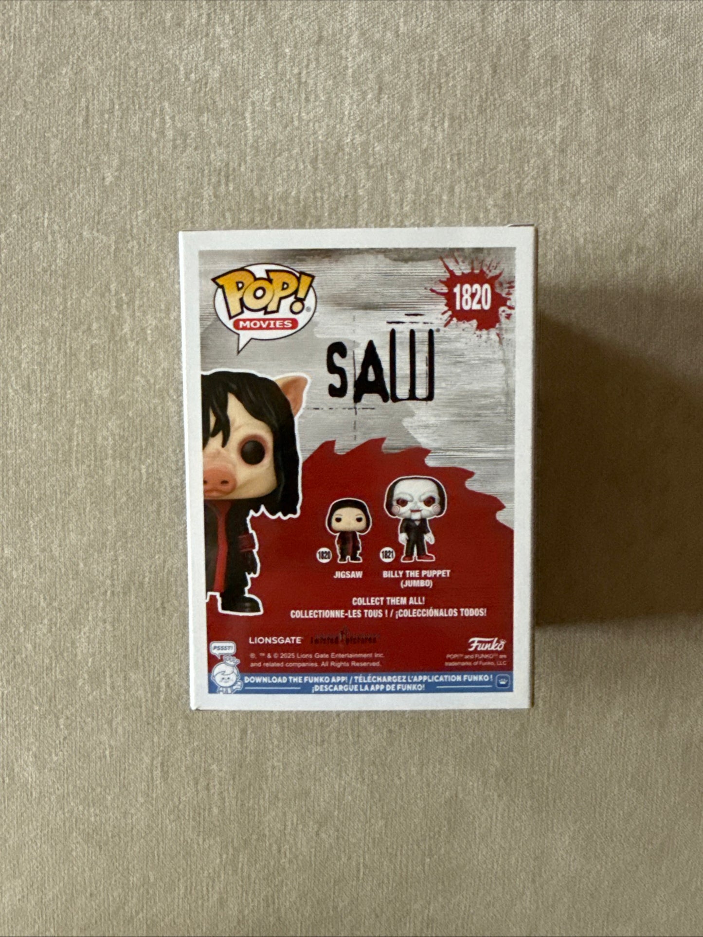 SAW JIGSAW (CHASE) VINYL FIGURE #1820