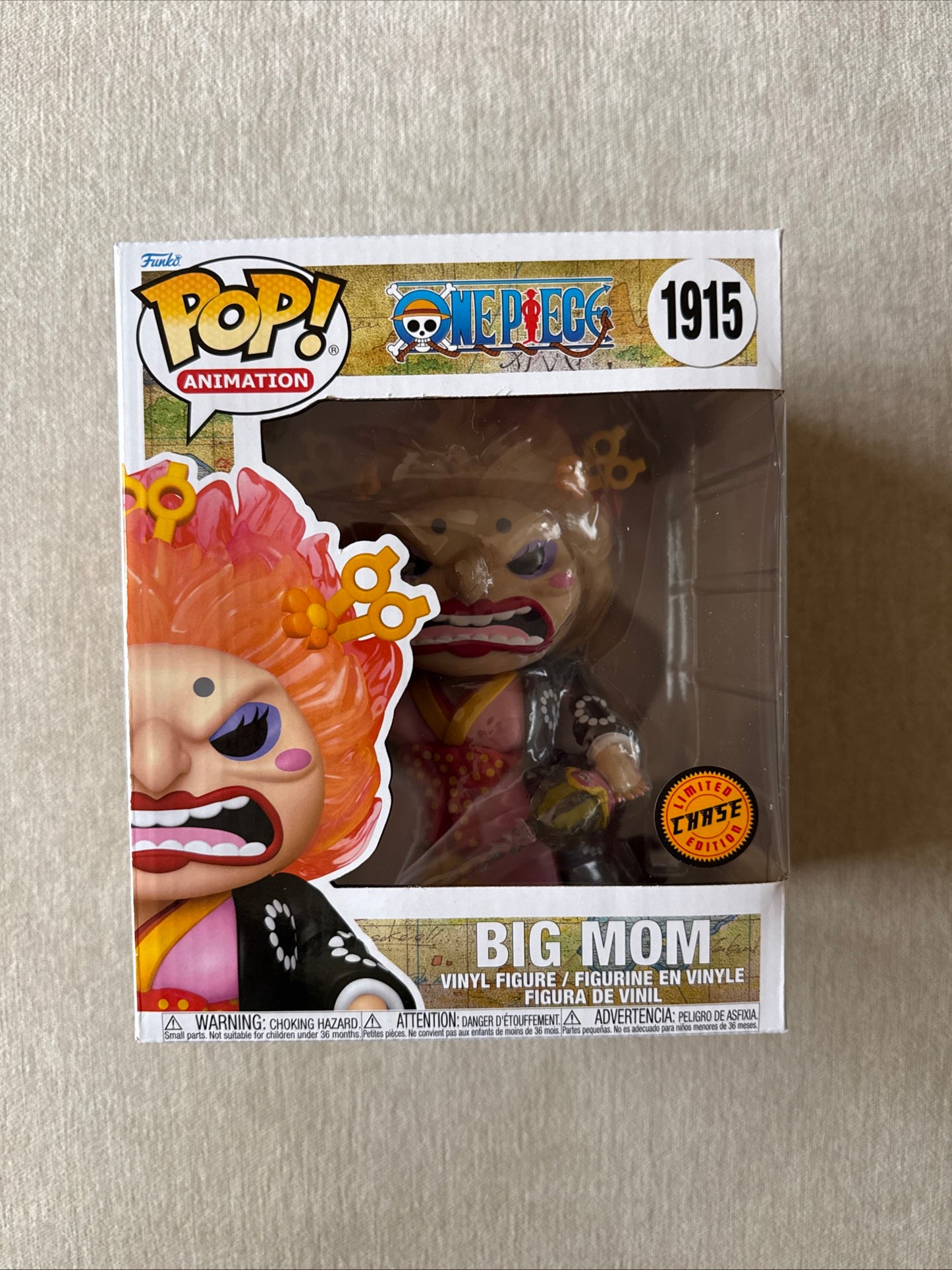 ONE PIECE BIG MOM (KIMONO) SUPER 6 3/4-INCH (CHASE) VINYL FIGURE #1915