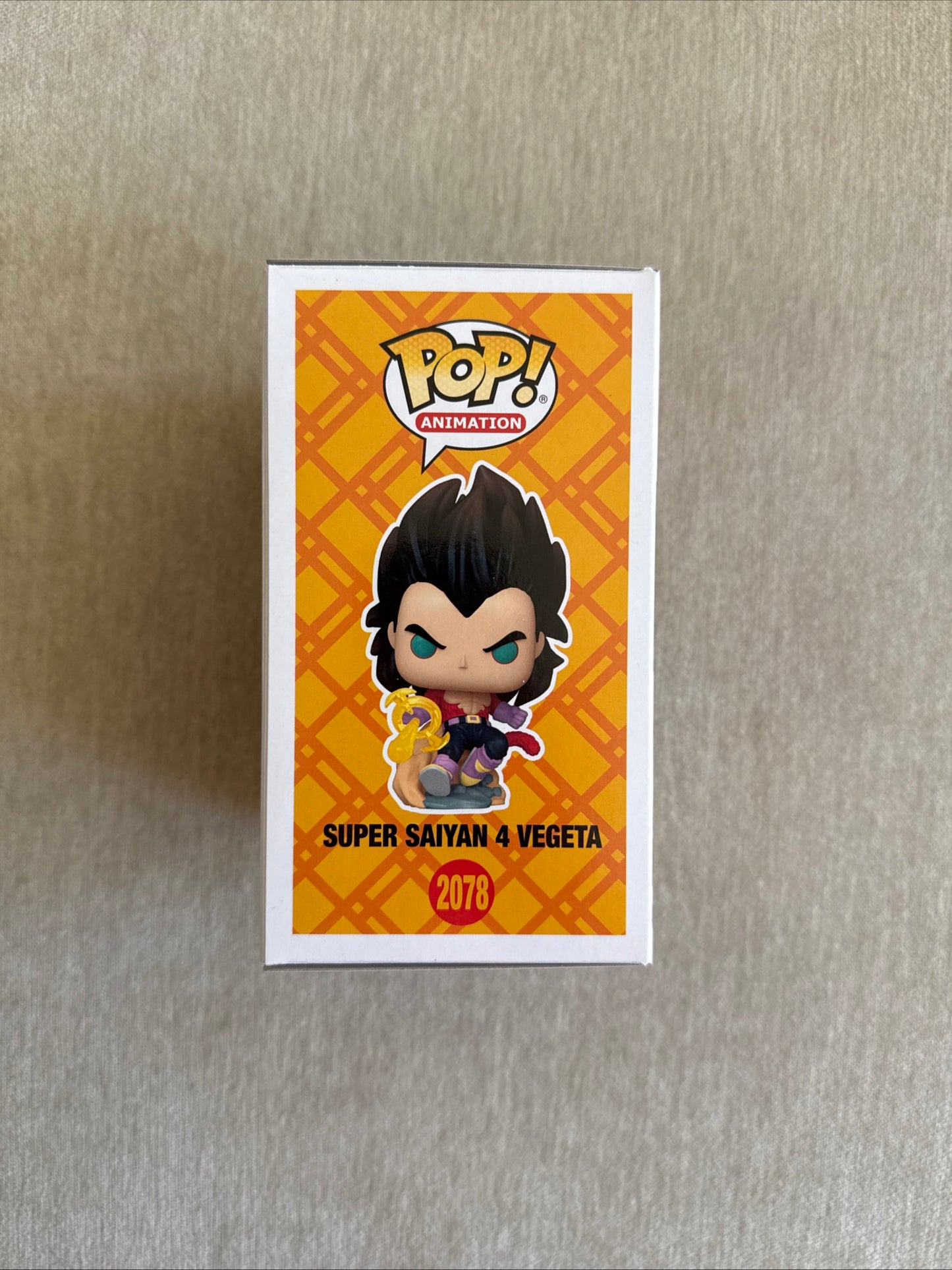 DRAGON BALL: SUPER SAIYAN 4 VEGETA (FLOCKED) (CHASE) (EXCLUSIVE) VINYL FIGURE #2078