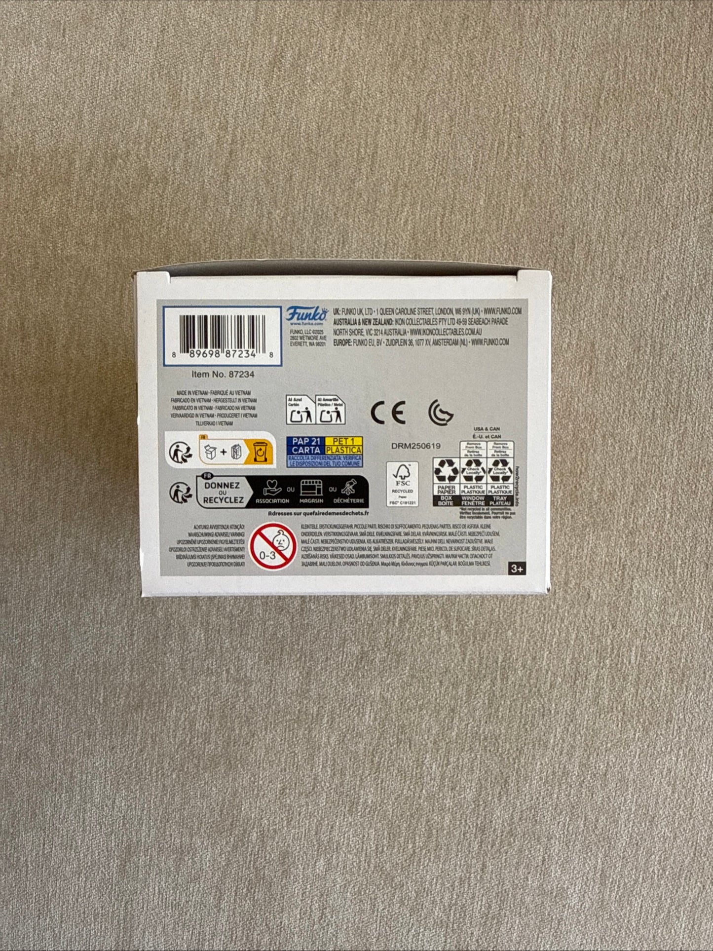 DRAGON BALL: SUPER SAIYAN 4 VEGETA (FLOCKED) (CHASE) (EXCLUSIVE) VINYL FIGURE #2078