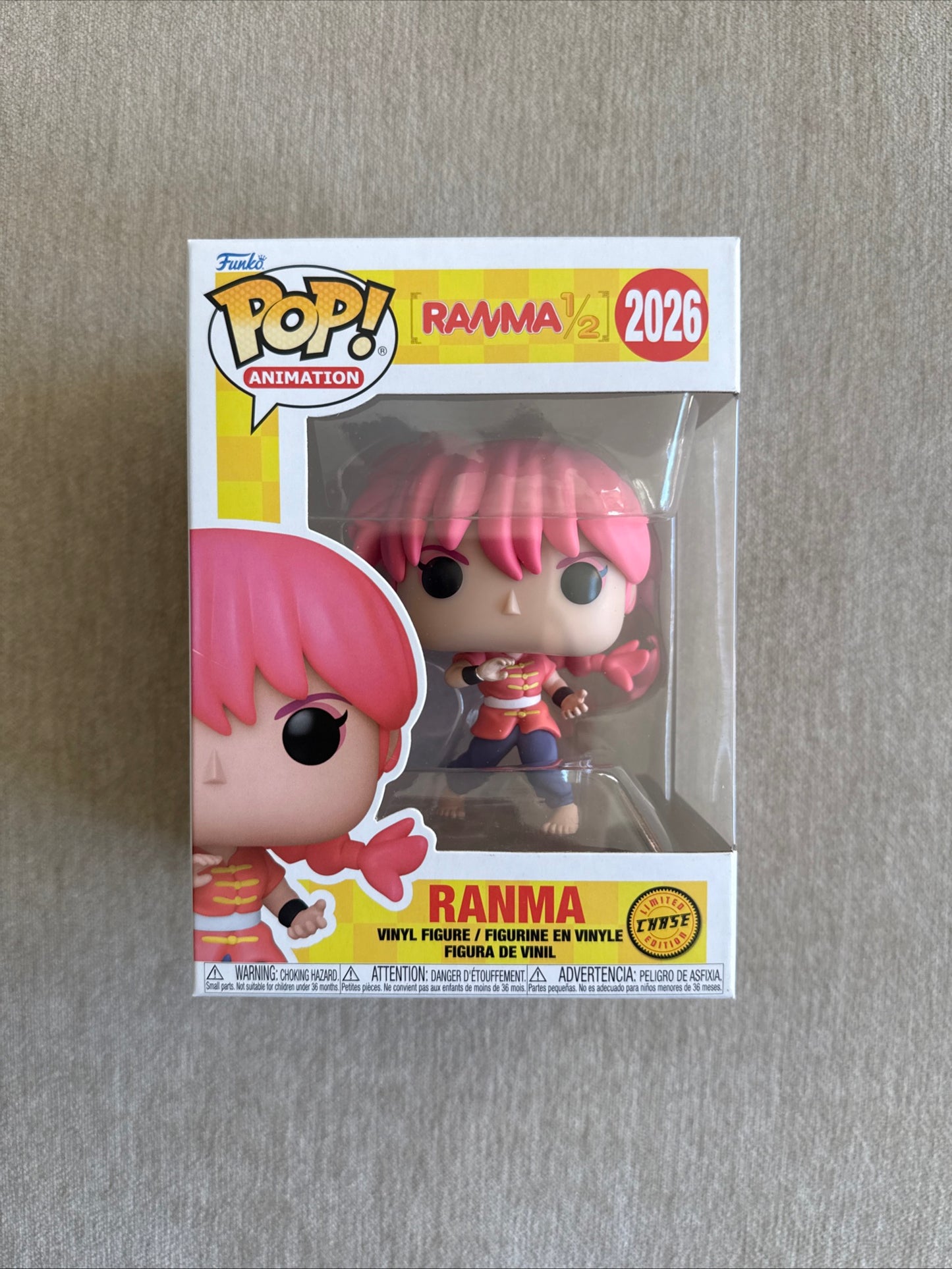 RANMA 1/2 RANMA (CHASE) VINYL FIGURE #2026