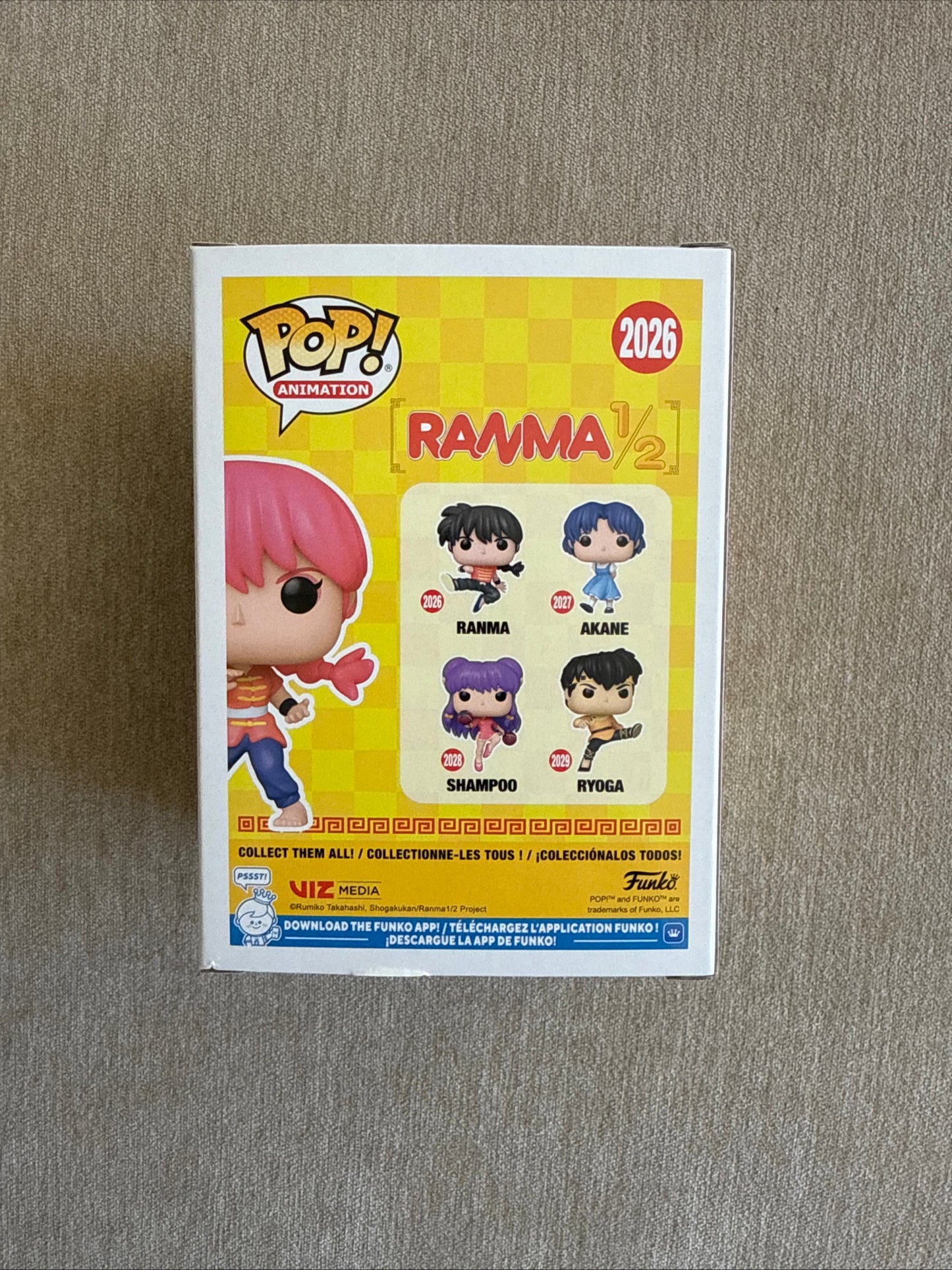 RANMA 1/2 RANMA (CHASE) VINYL FIGURE #2026