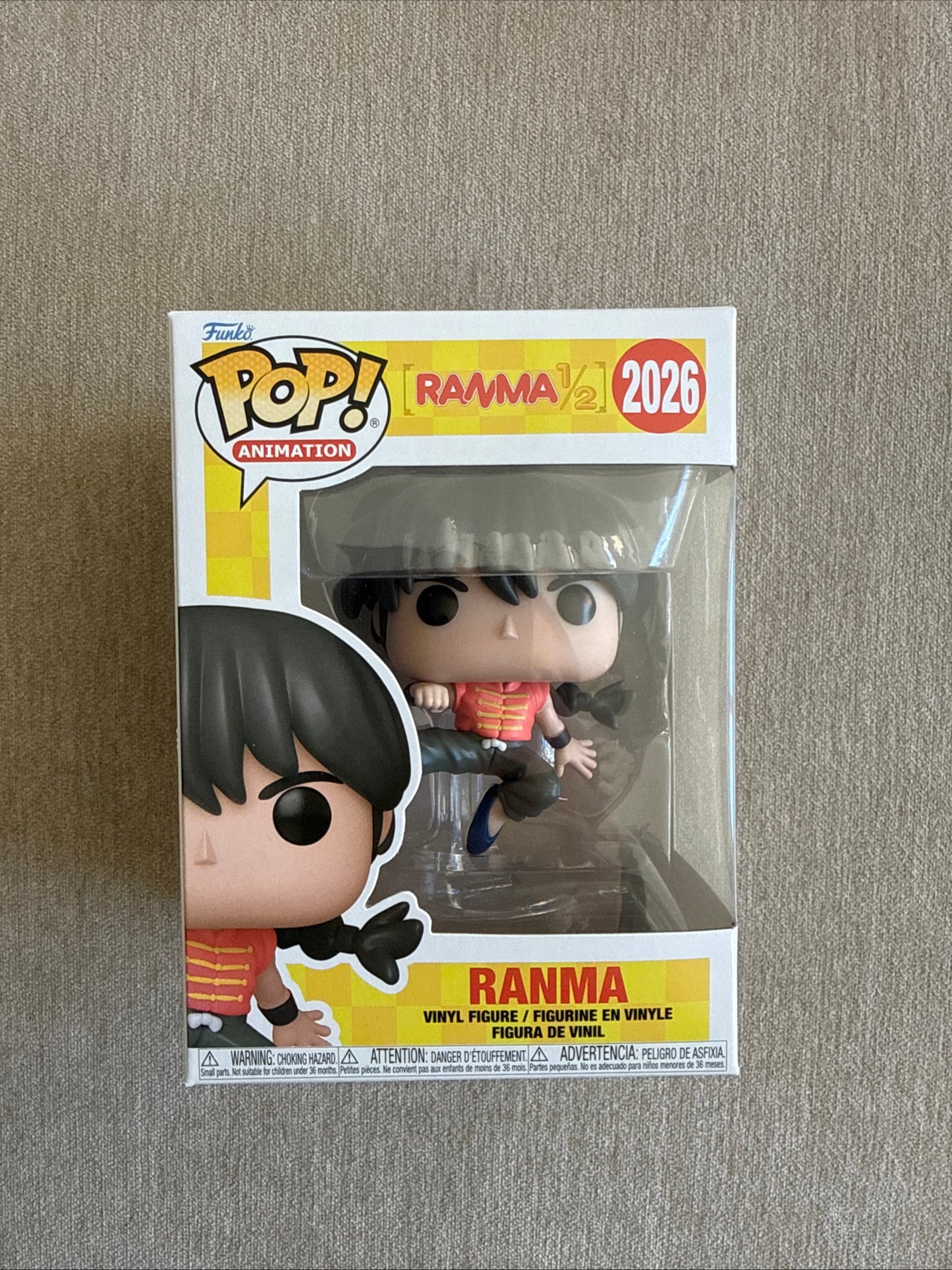 RANMA 1/2 RANMA VINYL FIGURE #2026