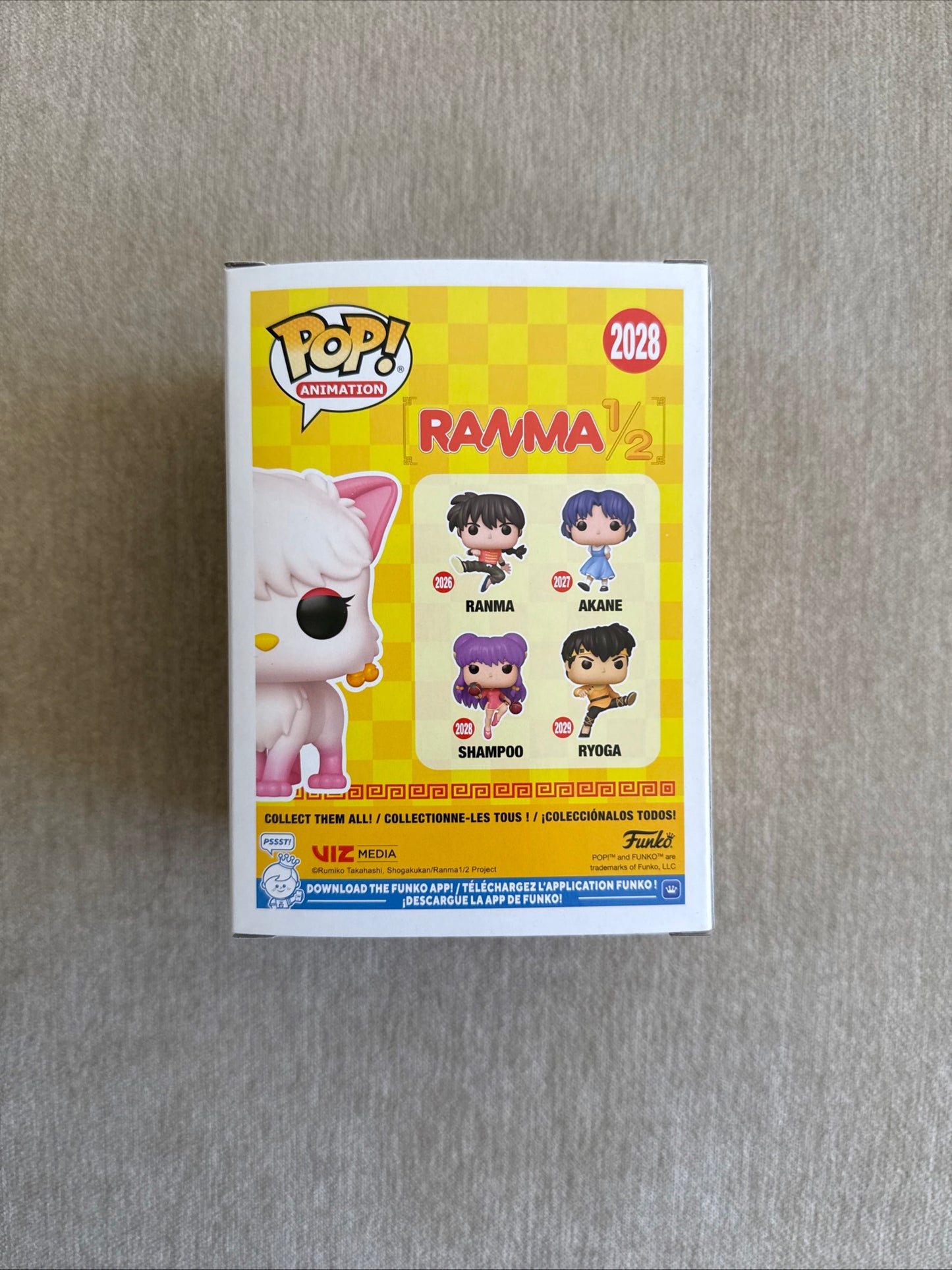 RANMA 1/2 SHAMPOO (CHASE) VINYL FIGURE #2028