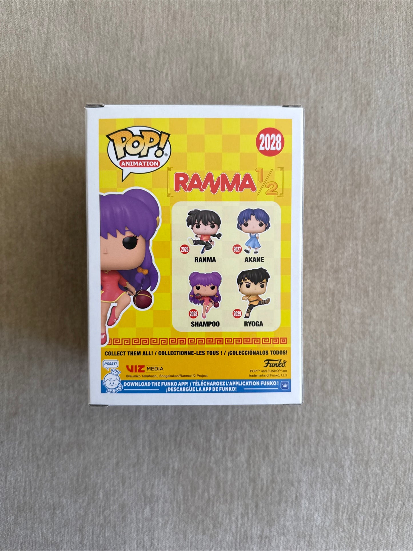 RANMA 1/2 SHAMPOO VINYL FIGURE #2028