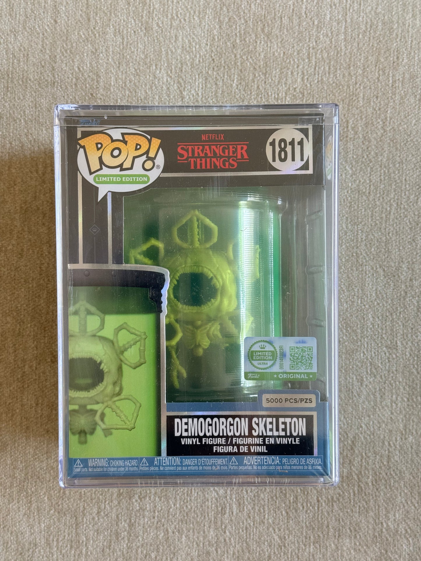 STRANGER THINGS: DEMOGORGON SKELETON (5,000 PCS LIMITED) VINYL FIGURE #1811