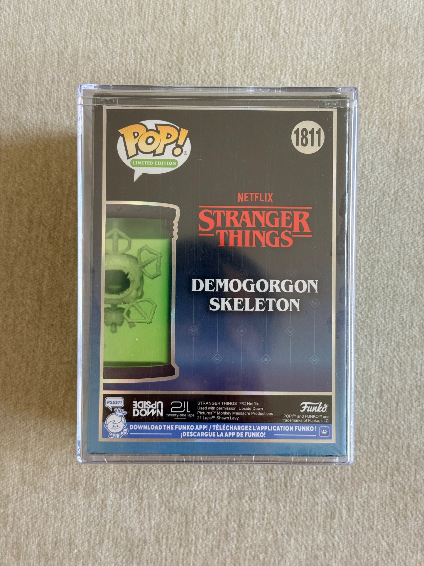 STRANGER THINGS: DEMOGORGON SKELETON (5,000 PCS LIMITED) VINYL FIGURE #1811