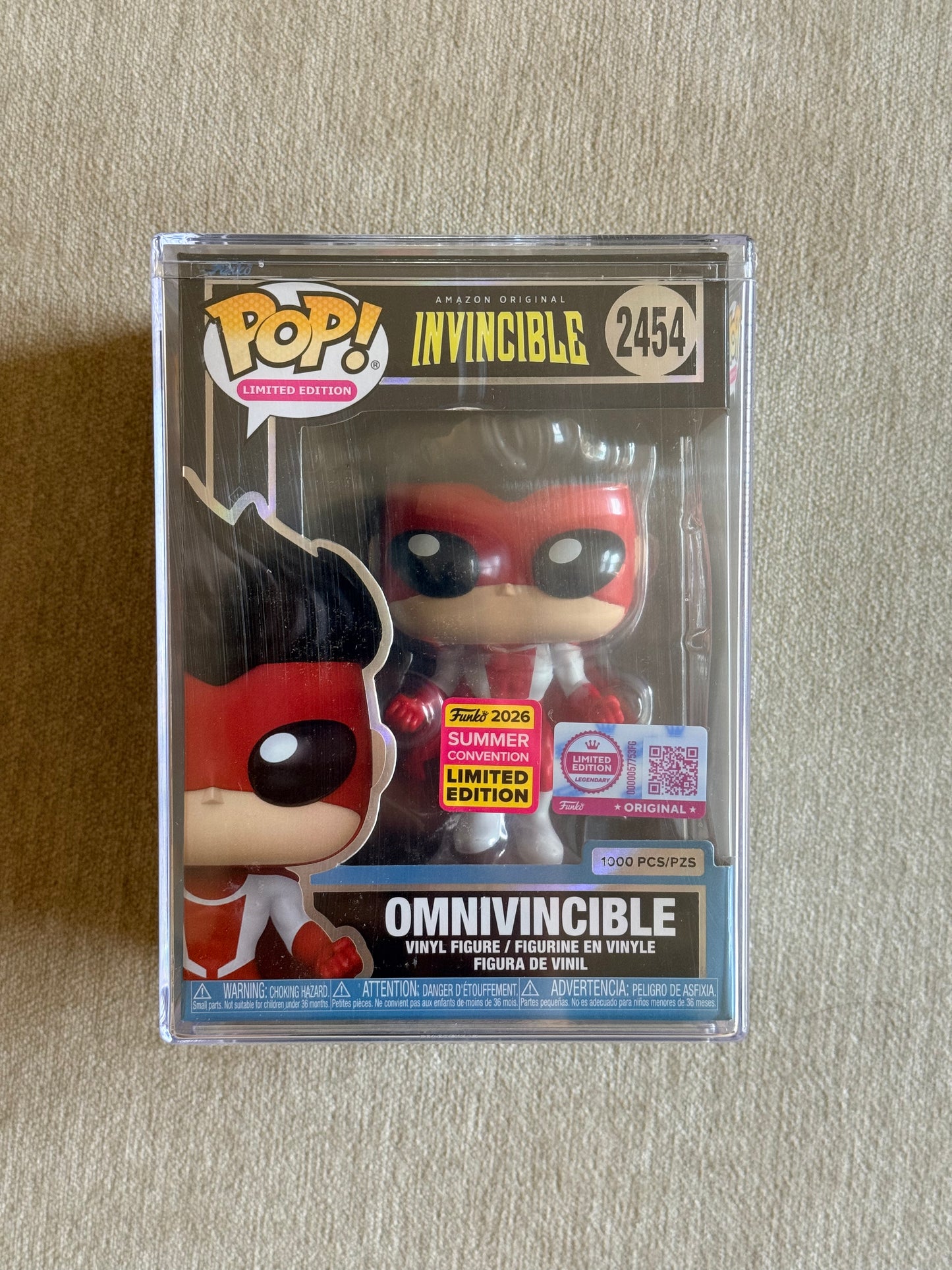 INVINCIBLE: OMNIVINCIBLE (FLOATING) (1,000 PCS LIMITED) VINYL FIGURE #2454